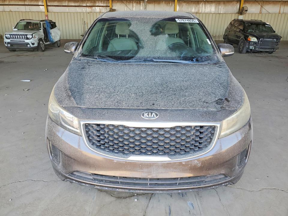 57874856 :رقم المزاد ، KNDMB5C1XH6233230 vin ، 2017 Kia Sedona مزاد بيع