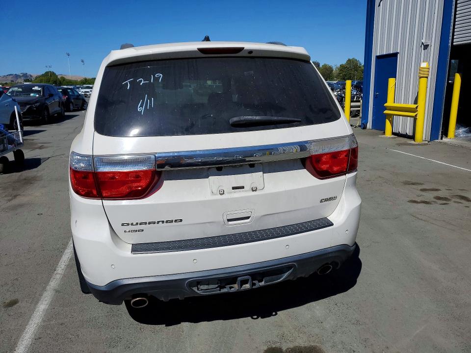 57422556 :رقم المزاد ، 1D4SE4GT9BC661533 vin ، 2011 Dodge Durango مزاد بيع