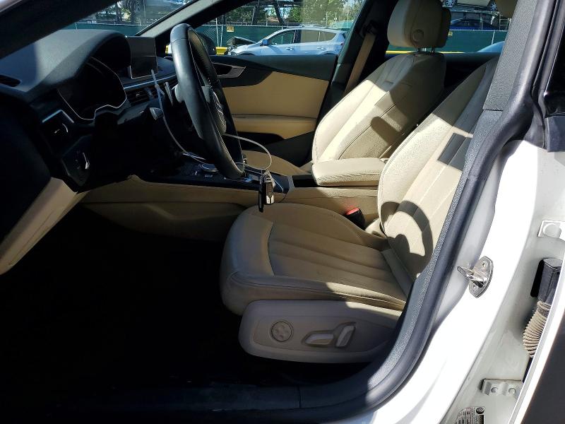 2019 Audi A5 მანქანა იყიდება აუქციონზე, vin: WAUBNCF54KA045323, აუქციონის ნომერი: 56827996