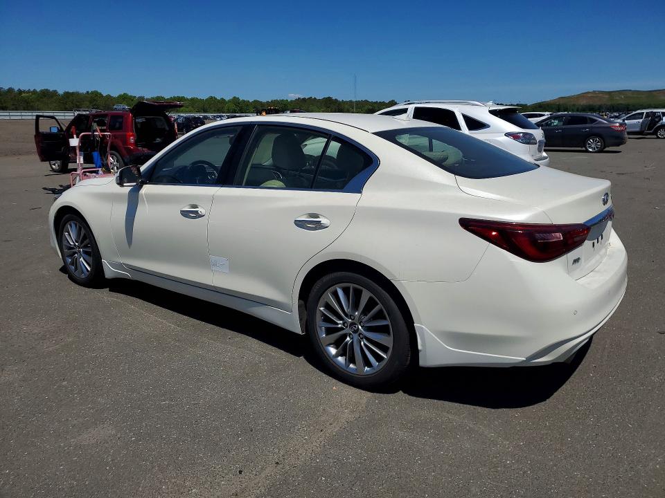 2022 Infiniti Q50 მანქანა იყიდება აუქციონზე, vin: JN1EV7BR0NM340344, აუქციონის ნომერი: 55410836