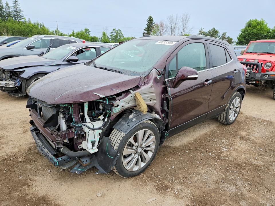 Продажа на аукционе авто 2017 Buick Encore, vin: KL4CJASB8HB195371, номер лота: 58877106