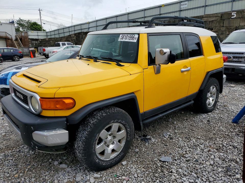 Auction sale of the 2007 Toyota Fj Cruiser, vin: JTEBU11FX70035446, lot number: 58101996