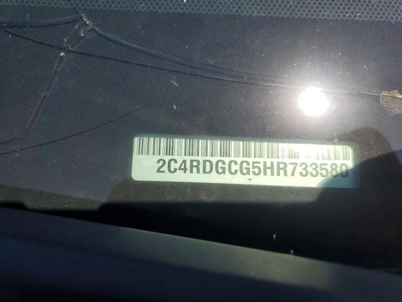 Aukcja sprzedaży 2017 Dodge Grand Caravan, vin: 2C4RDGCG5HR733580, numer aukcji: 56088986