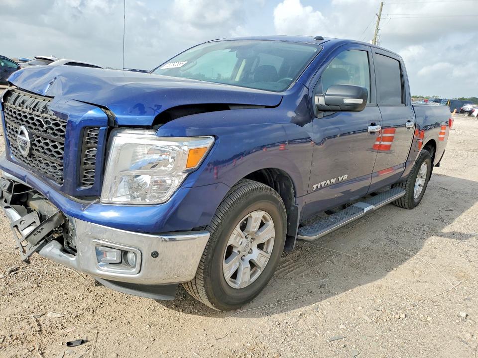 59092856 :رقم المزاد ، 1N6AA1E6XKN530483 vin ، 2019 Nissan Titan مزاد بيع