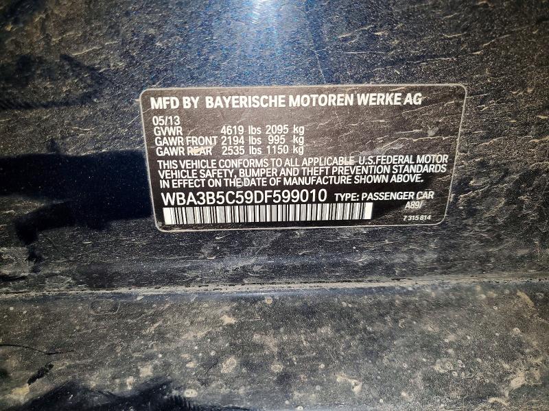 56783386 :رقم المزاد ، WBA3B5C59DF599010 vin ، 2013 Bmw 328 مزاد بيع