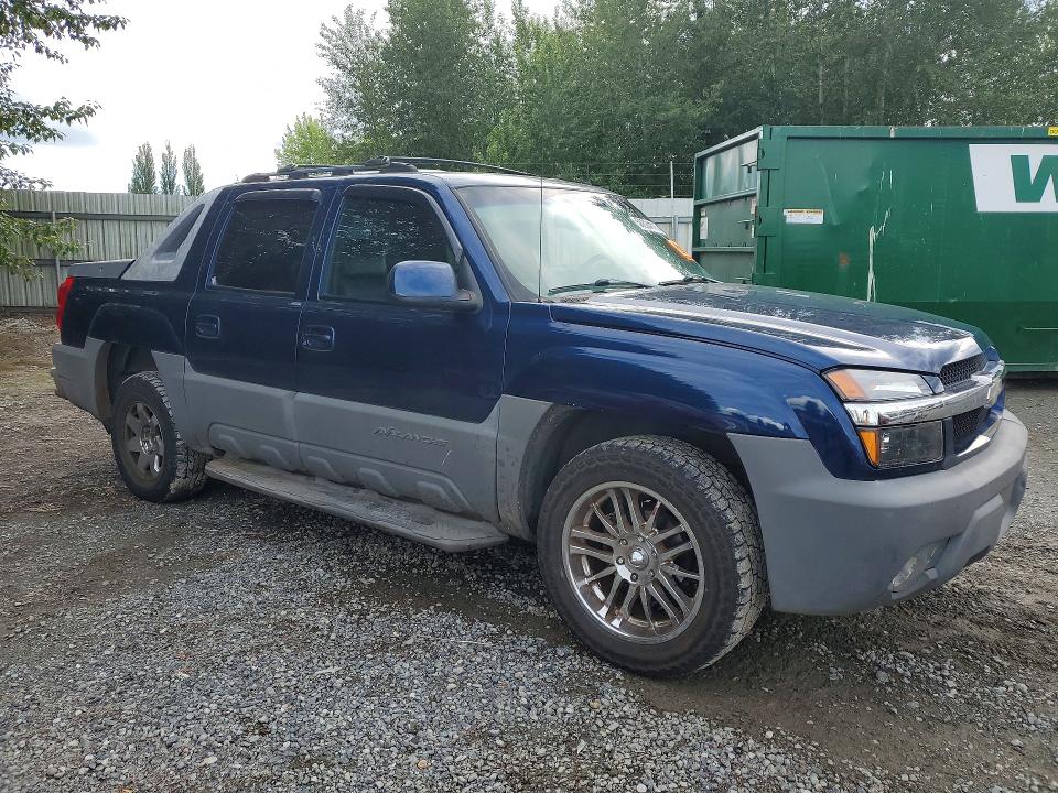 56324116 :رقم المزاد ، 3GNEC13T12G292434 vin ، 2002 Chevrolet Avalanche مزاد بيع