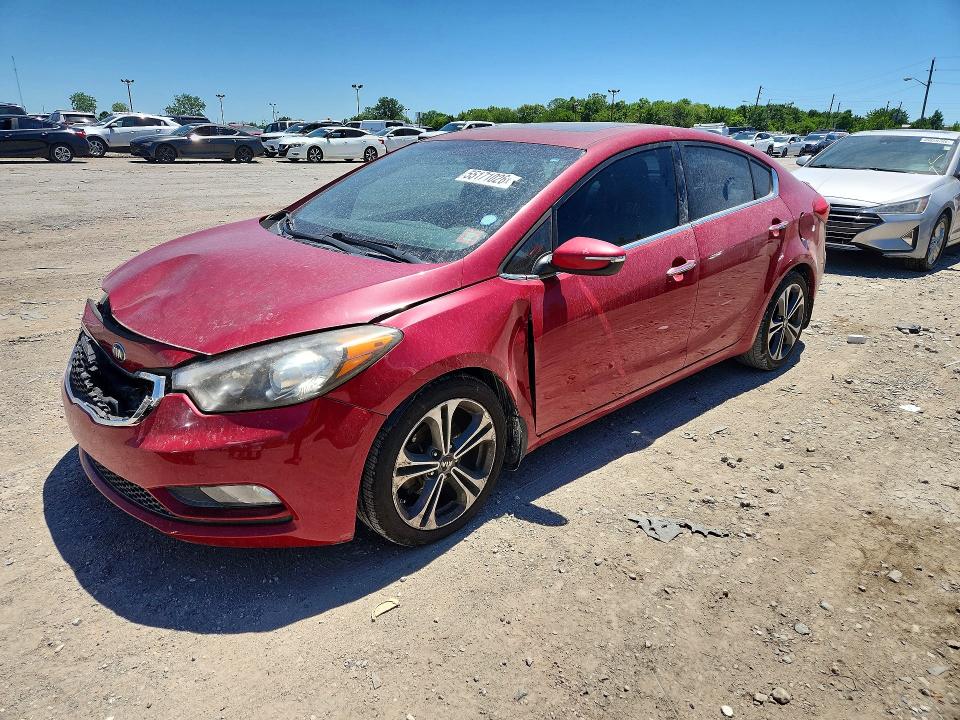 Продажа на аукционе авто 2015 Kia Forte, vin: KNAFZ4A82F5282713, номер лота: 55171026