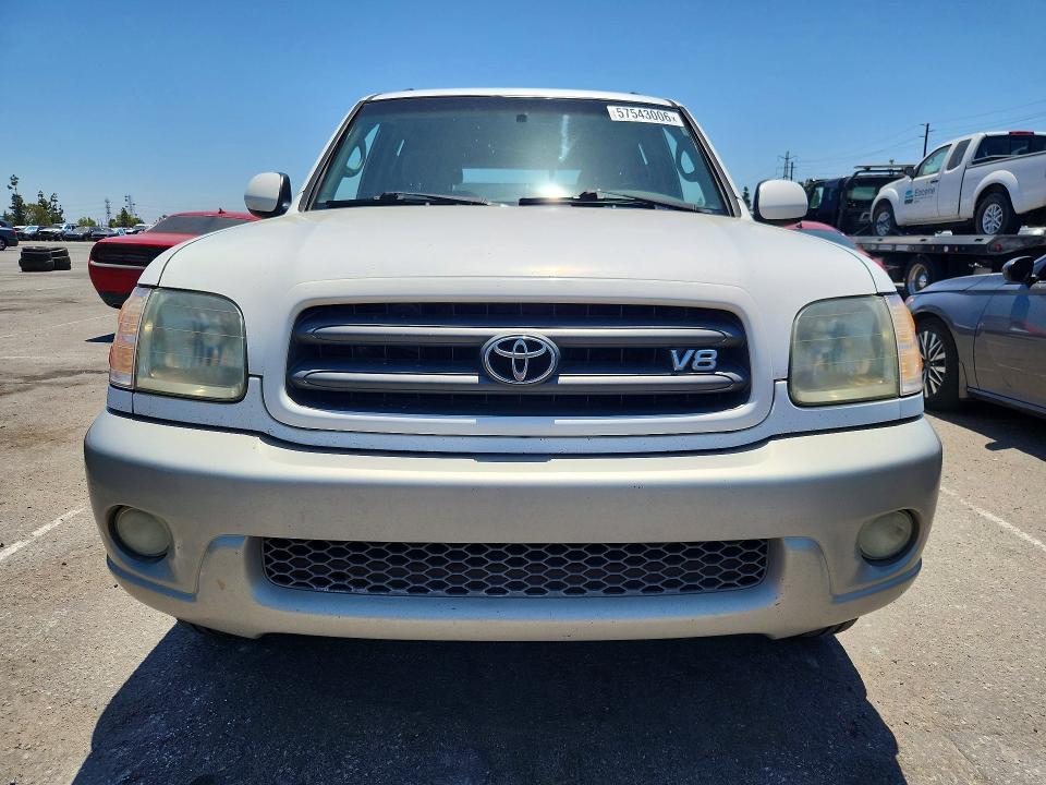 2003 Toyota Sequoia მანქანა იყიდება აუქციონზე, vin: 5TDZT34A13S192386, აუქციონის ნომერი: 57543006