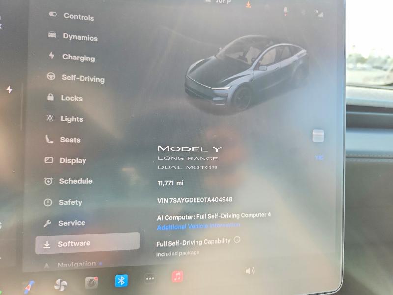 Продажа на аукционе авто 2026 Tesla Model Y, vin: 7SAYGDEE0TA404948, номер лота: 58122946