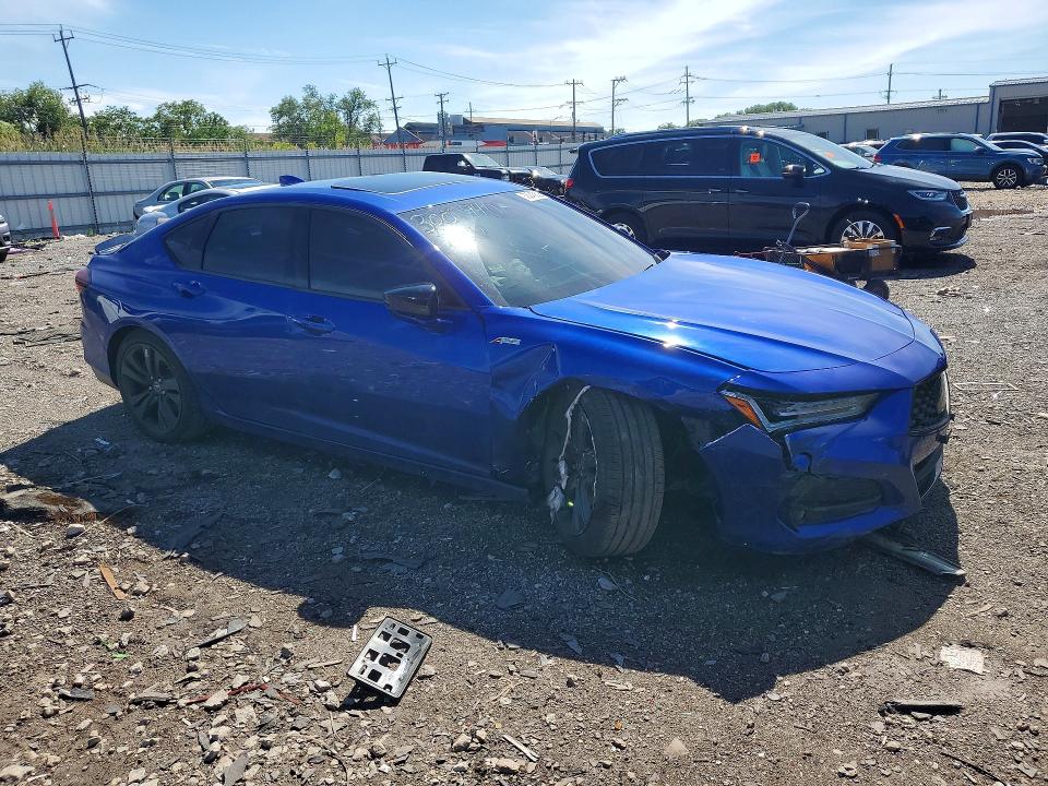 2021 Acura Tlx მანქანა იყიდება აუქციონზე, vin: 19UUB5F57MA004057, აუქციონის ნომერი: 58245626