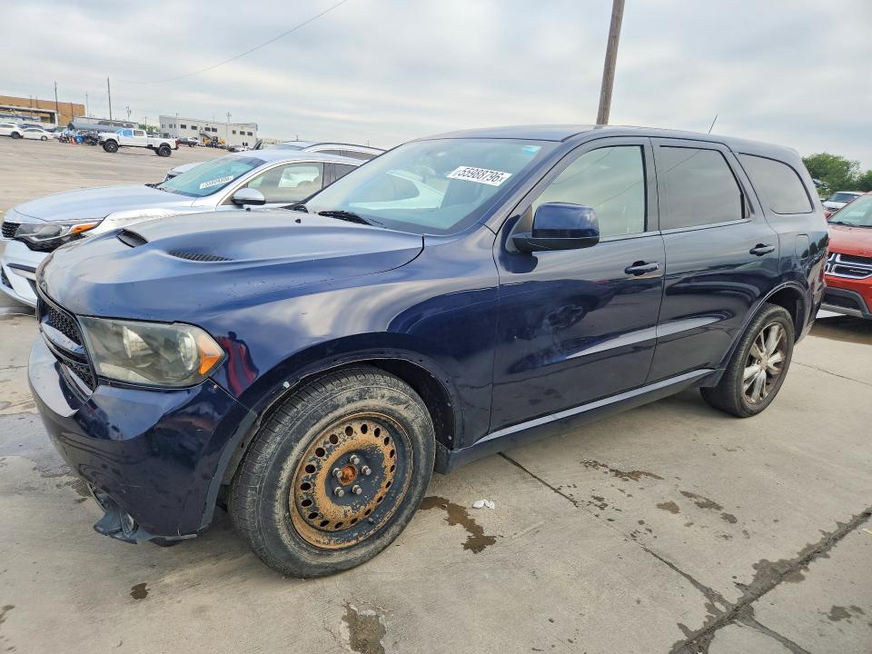 Auction sale of the 2012 Dodge Durango, vin: 1C4SDJCT0CC207435, lot number: 55988796