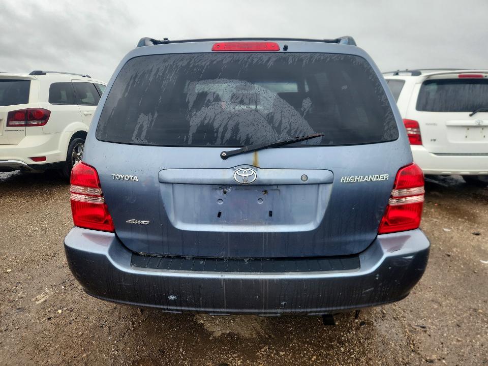 57598126 :رقم المزاد ، JTEHD21A510001667 vin ، 2001 Toyota Highlander مزاد بيع