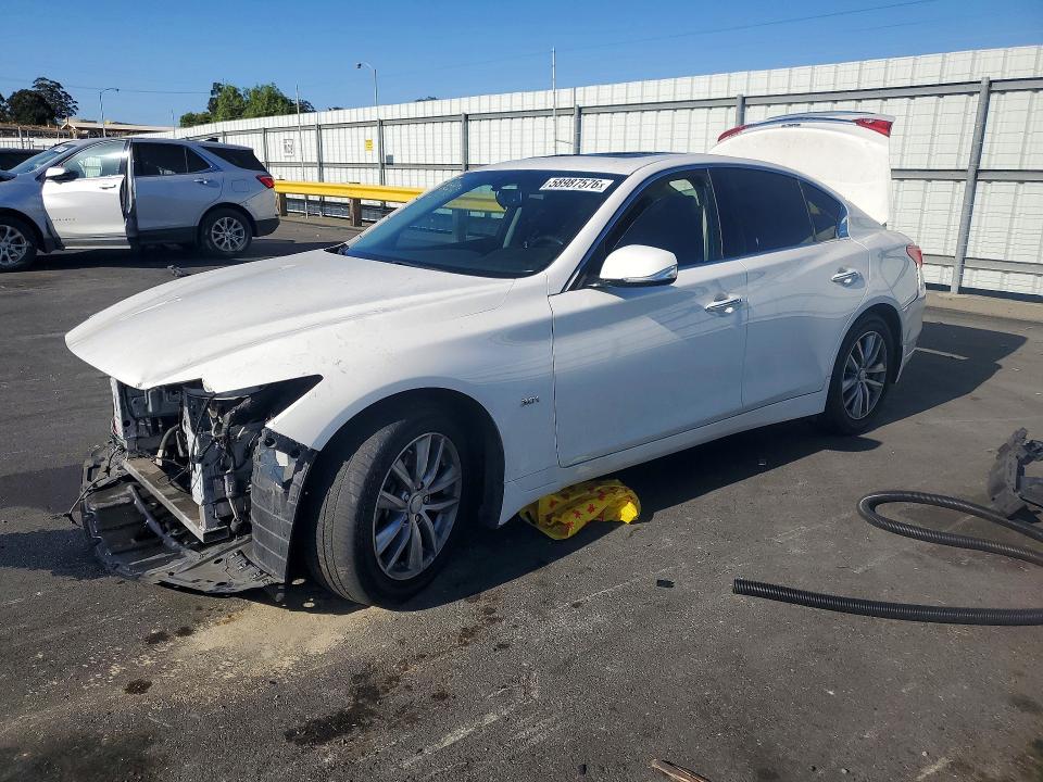2017 Infiniti Q50 მანქანა იყიდება აუქციონზე, vin: JN1EV7AP1HM731426, აუქციონის ნომერი: 58987576