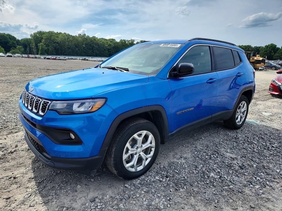 Продажа на аукционе авто 2024 Jeep Compass, vin: 3C4NJDBN4RT153760, номер лота: 55981686