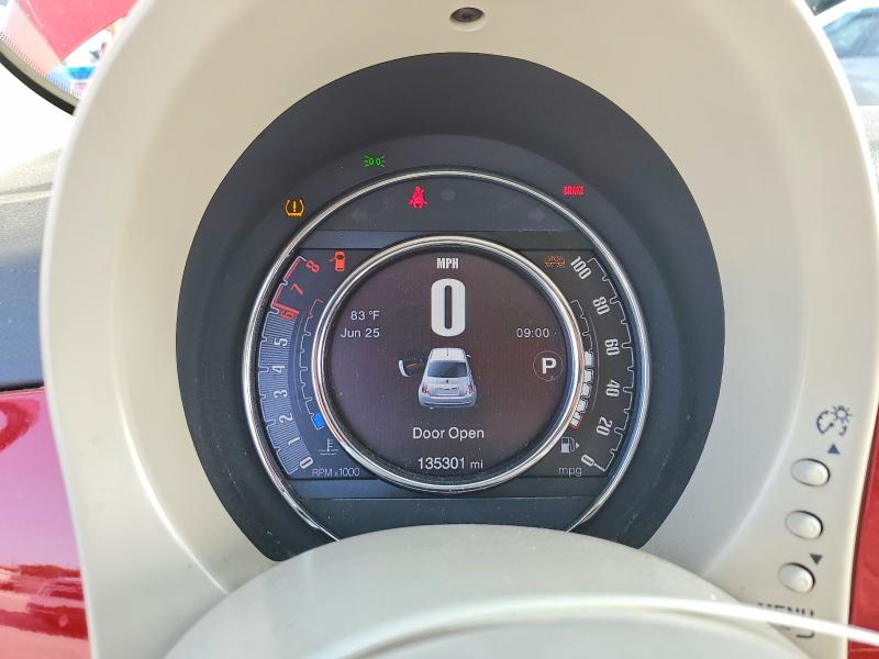 58585346 :رقم المزاد ، 3C3CFFCR3HT506241 vin ، 2017 Fiat 500 مزاد بيع