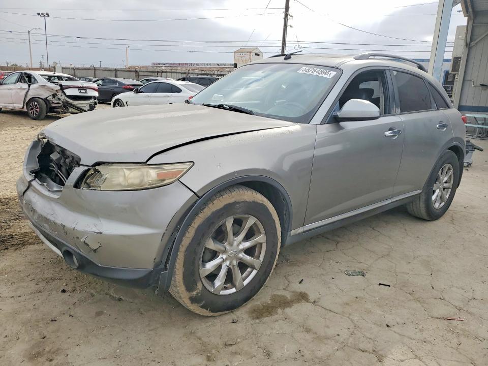 55284596 :رقم المزاد ، JNRAS08UX7X102333 vin ، 2007 Infiniti Fx35 مزاد بيع