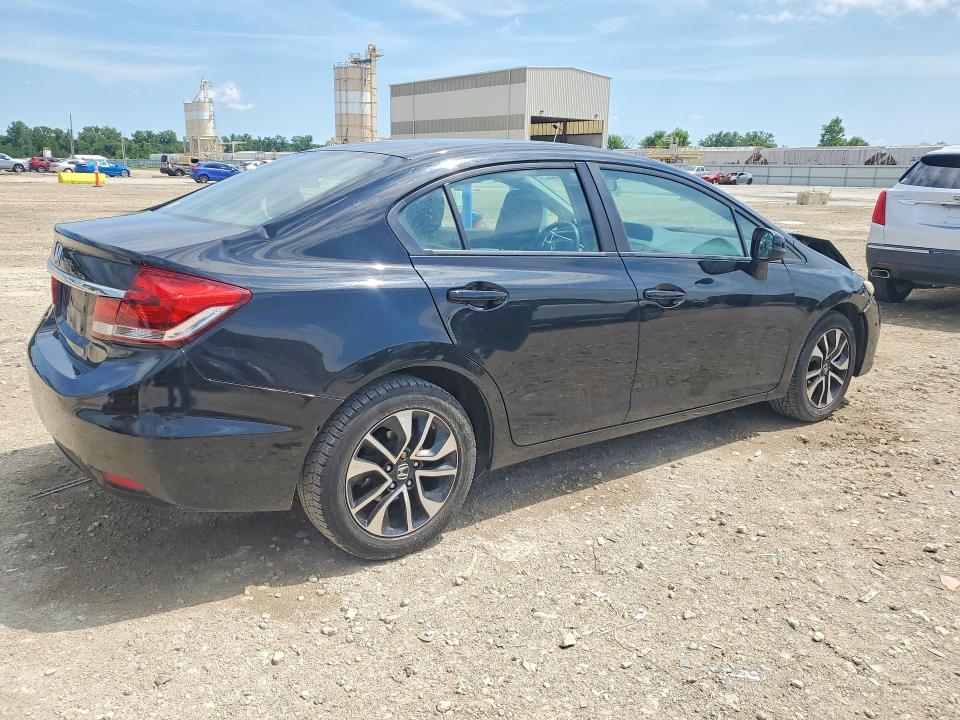 Продаж на аукціоні авто 2013 Honda Civic, vin: 19XFB2F96DE032857, номер лоту: 57654006
