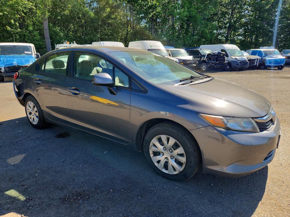 Продаж на аукціоні авто 2012 Honda Civic, vin: 2HGFB2F52CH602080, номер лоту: 56057216