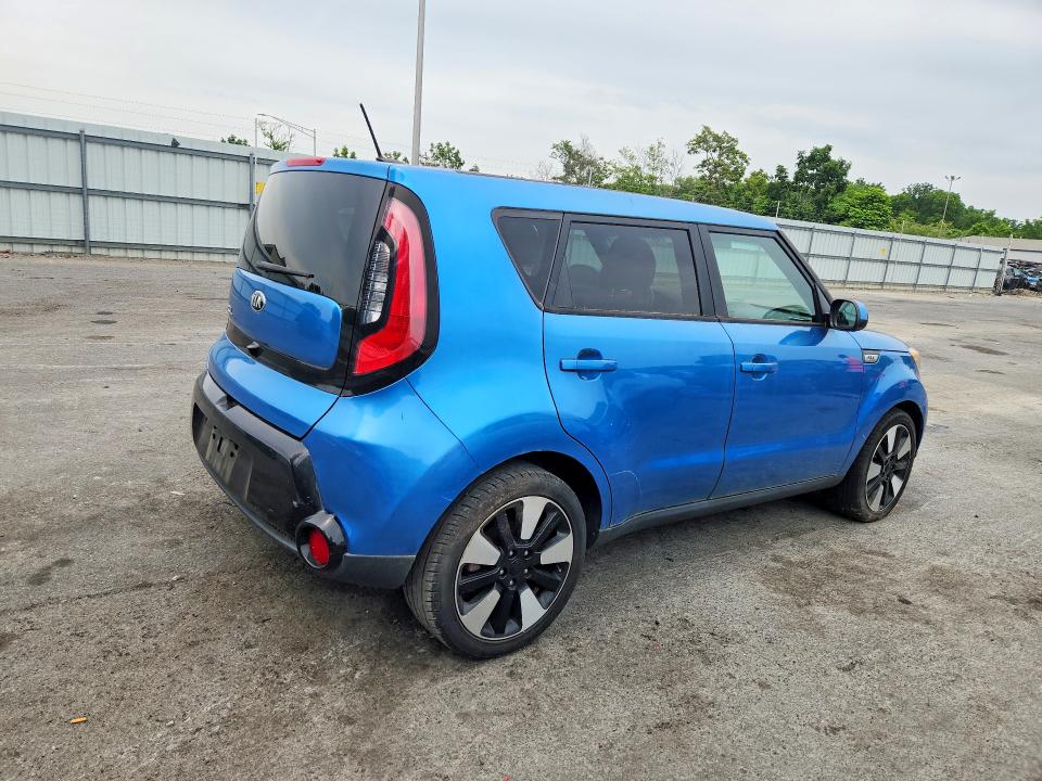 2016 Kia Soul მანქანა იყიდება აუქციონზე, vin: KNDJP3A52G7312219, აუქციონის ნომერი: 58160546