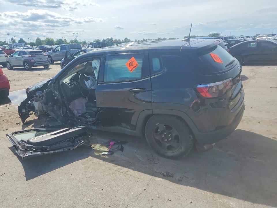 2021 Jeep Compass მანქანა იყიდება აუქციონზე, vin: 3C4NJCAB1MT548960, აუქციონის ნომერი: 57864426
