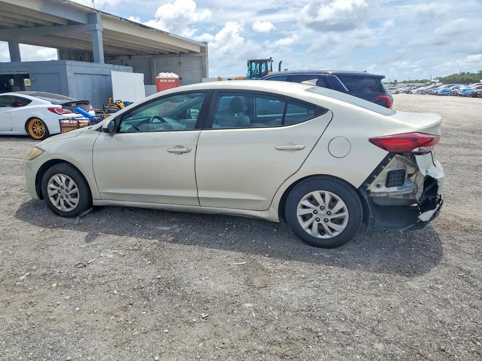 Продажа на аукционе авто 2017 Hyundai Elantra, vin: KMHD74LF1HU395536, номер лота: 56976006