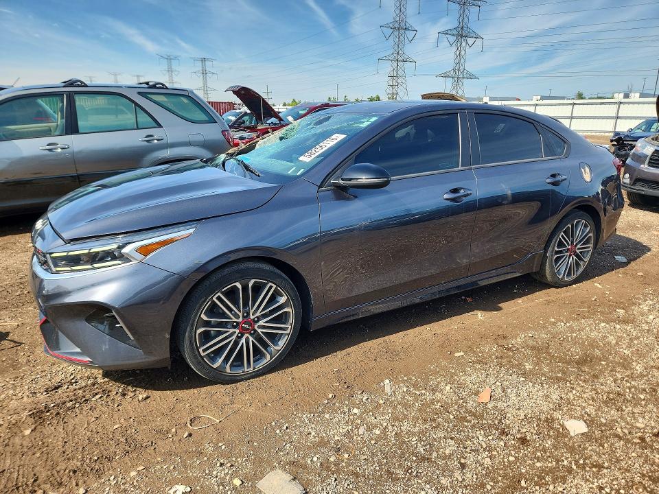 58256116 :رقم المزاد ، 3KPF44AC7NE493897 vin ، 2022 Kia Forte مزاد بيع