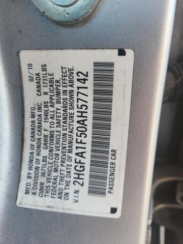 Продаж на аукціоні авто 2010 Honda Civic, vin: 2HGFA1F50AH577142, номер лоту: 56877776