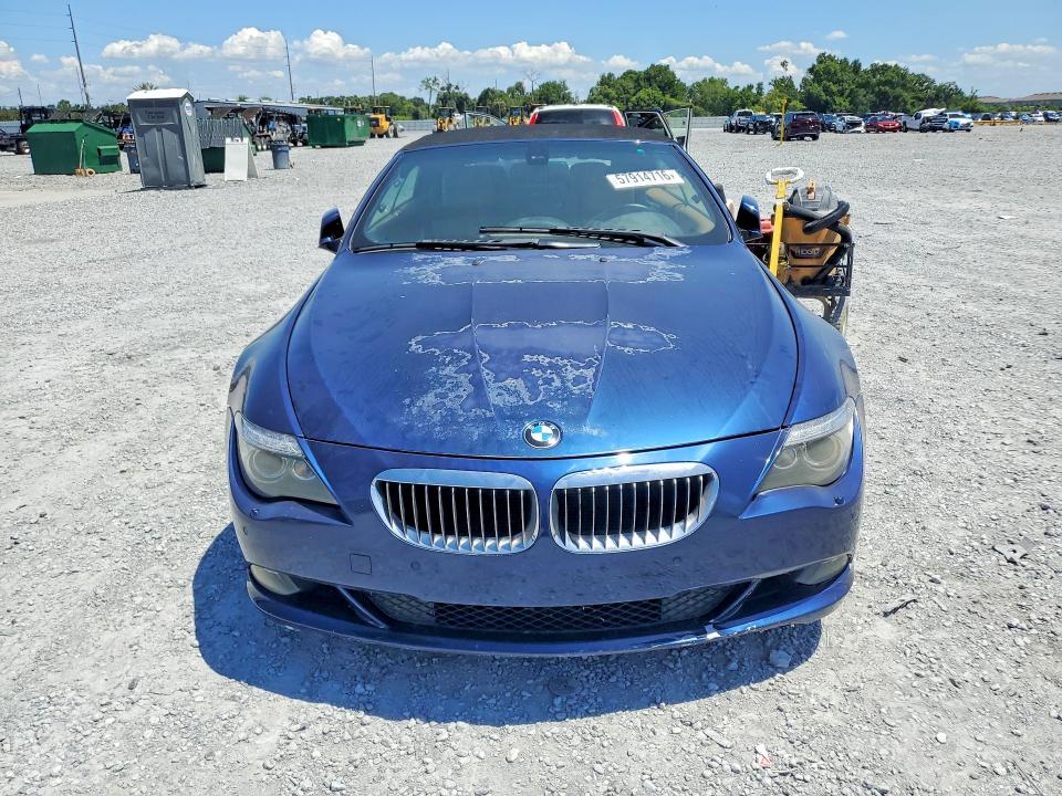 2010 Bmw 650 მანქანა იყიდება აუქციონზე, vin: WBAEB5C56AC225573, აუქციონის ნომერი: 57914716