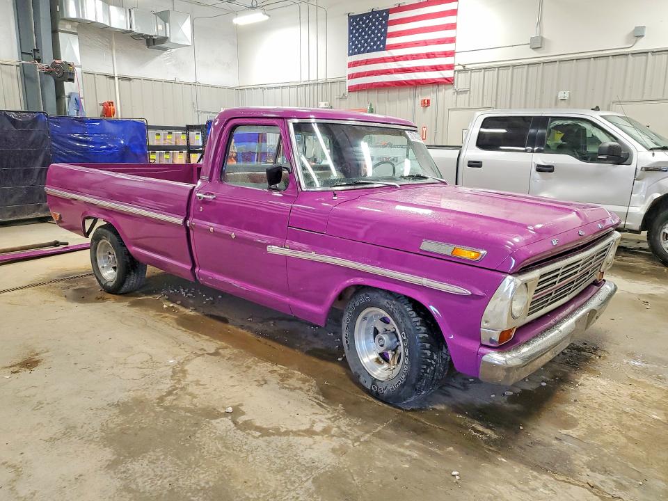 1968 Ford F100 მანქანა იყიდება აუქციონზე, vin: F10YKD06811, აუქციონის ნომერი: 57701206