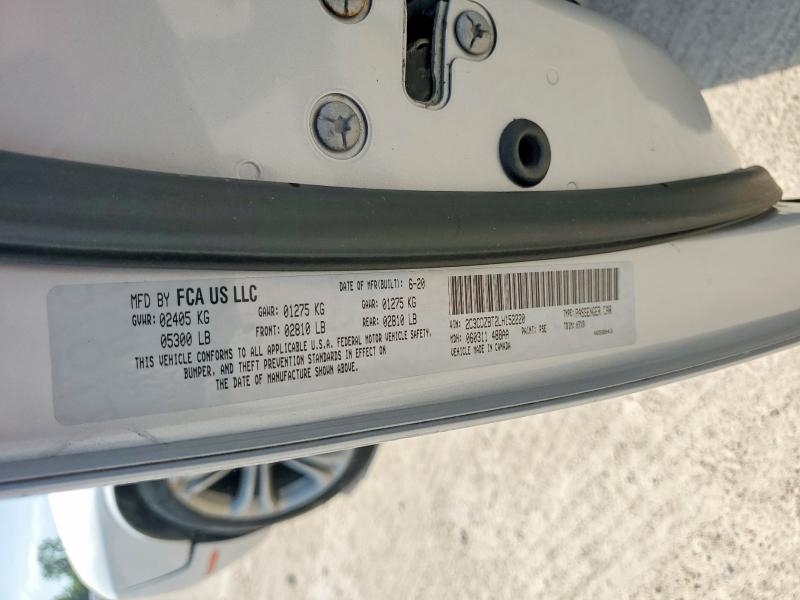 Продажа на аукционе авто 2020 Dodge Challenger, vin: 2C3CDZBT2LH152220, номер лота: 58000796