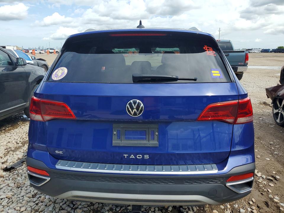 2022 Volkswagen Taos მანქანა იყიდება აუქციონზე, vin: 3VVRX7B21NM076519, აუქციონის ნომერი: 55307676