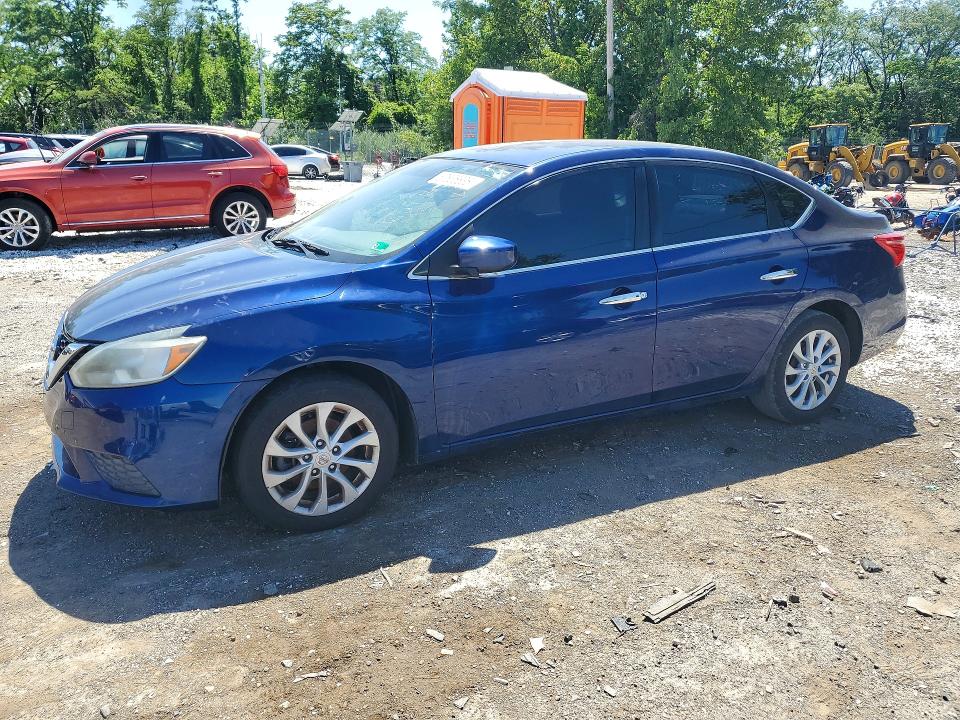 Продаж на аукціоні авто 2019 Nissan Sentra, vin: 3N1AB7AP3KY420138, номер лоту: 57635686