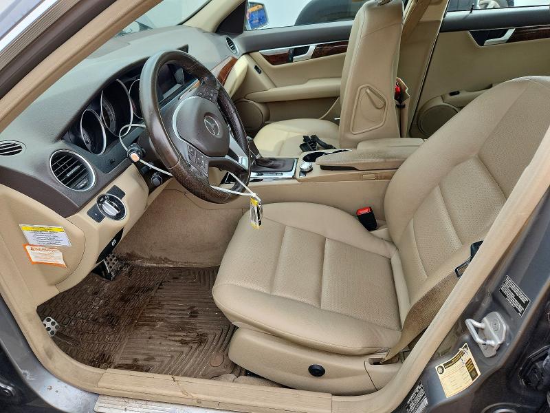 56288296 :رقم المزاد ، WDDGF8AB4DR298703 vin ، 2013 Mercedes-benz C مزاد بيع