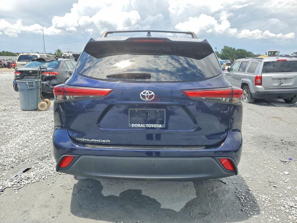 56823466 :رقم المزاد ، 5TDCZRAH1LS005172 vin ، 2020 Toyota Highlander مزاد بيع