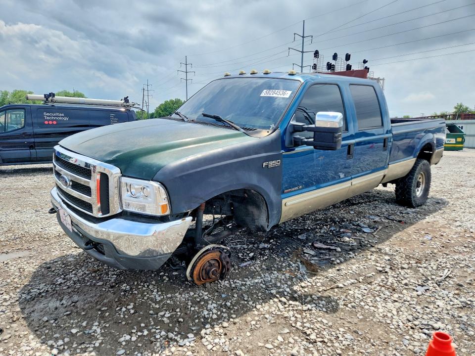2000 Ford F350 მანქანა იყიდება აუქციონზე, vin: 1FTSW31F5YEE20718, აუქციონის ნომერი: 58284536