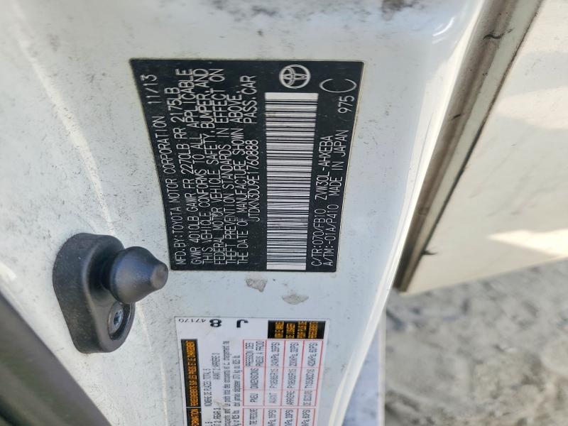 85964525 :رقم المزاد ، JTDKN3DU9E1760888 vin ، 2014 Toyota Prius مزاد بيع