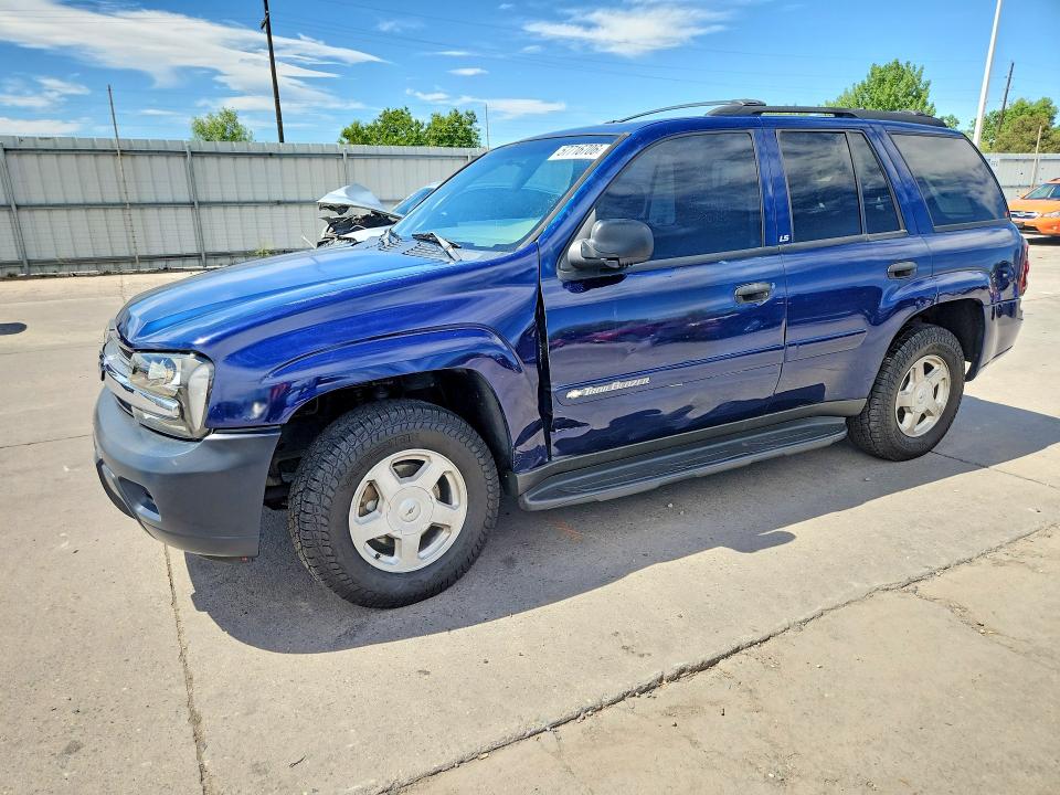 2002 Chevrolet Trailblazer მანქანა იყიდება აუქციონზე, vin: 1GNDT13S722500568, აუქციონის ნომერი: 57716706