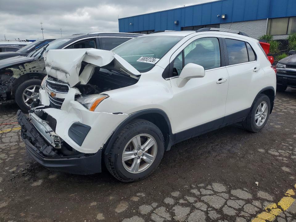 2016 Chevrolet Trax მანქანა იყიდება აუქციონზე, vin: KL7CJPSB0GB548092, აუქციონის ნომერი: 58053126