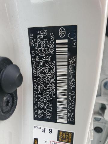 56689706 :رقم المزاد ، JTDKARFU9J3066292 vin ، 2018 Toyota Prius مزاد بيع