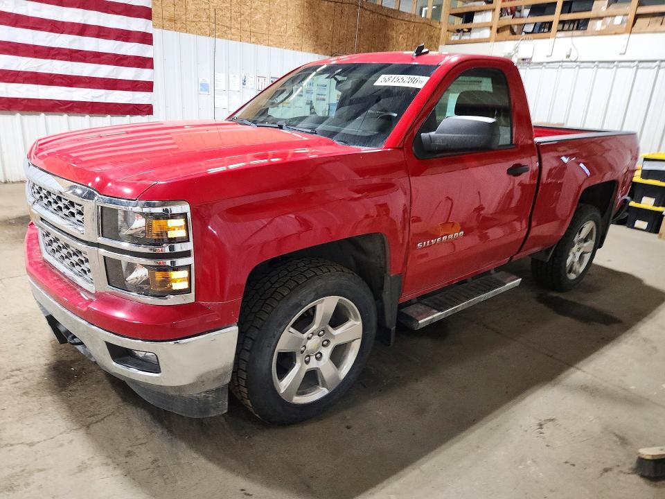 Auction sale of the 2014 Chevrolet Silverado, vin: 1GCNKREC8EZ412788, lot number: 58155286