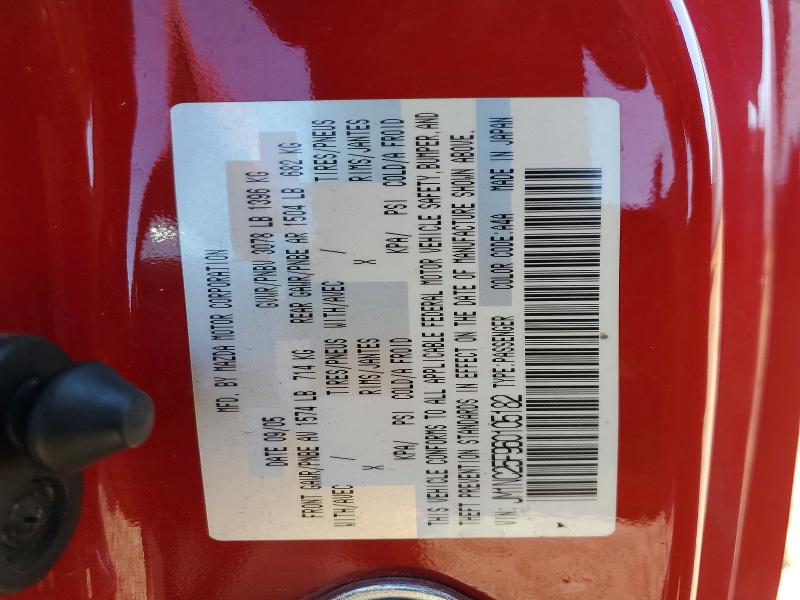 Aukcja sprzedaży 2006 Mazda Mx-5 Miata, vin: JM1NC25F960105182, numer aukcji: 58248996