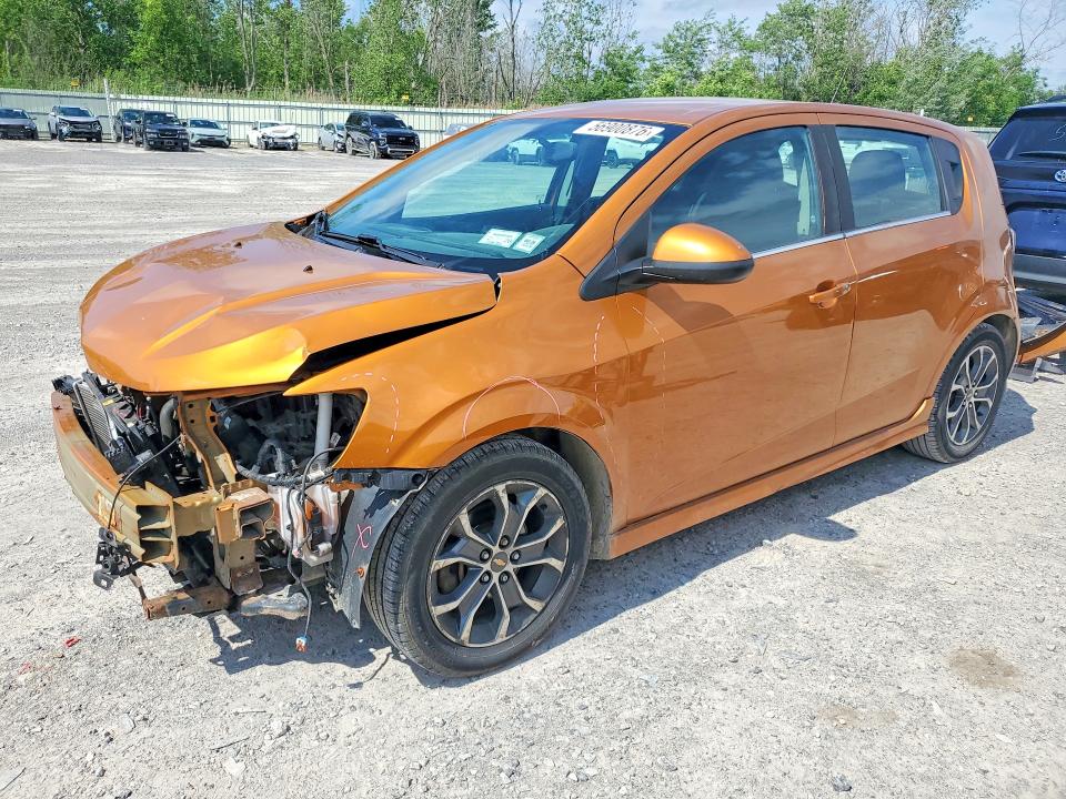 Продажа на аукционе авто 2017 Chevrolet Sonic, vin: 1G1JD6SG8H4113035, номер лота: 56900876