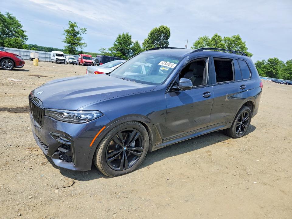 58536336 :رقم المزاد ، 5UXCX4C55KLS36389 vin ، 2019 Bmw X7 مزاد بيع