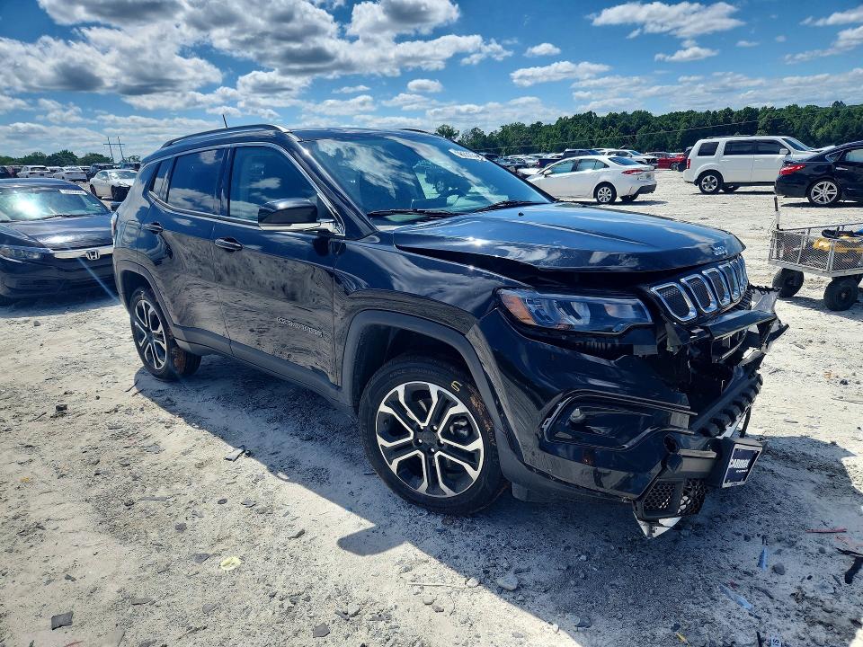 Продаж на аукціоні авто 2022 Jeep Compass, vin: 3C4NJDCB7NT106172, номер лоту: 58639326