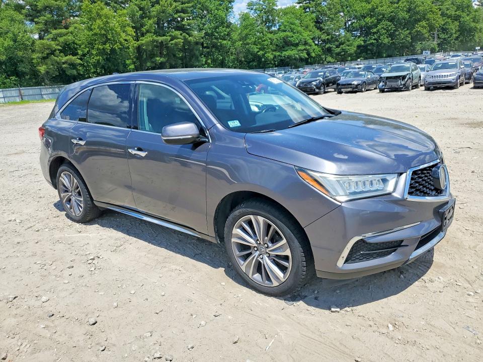 57827906 :رقم المزاد ، 5FRYD4H71HB036341 vin ، 2017 Acura Mdx مزاد بيع