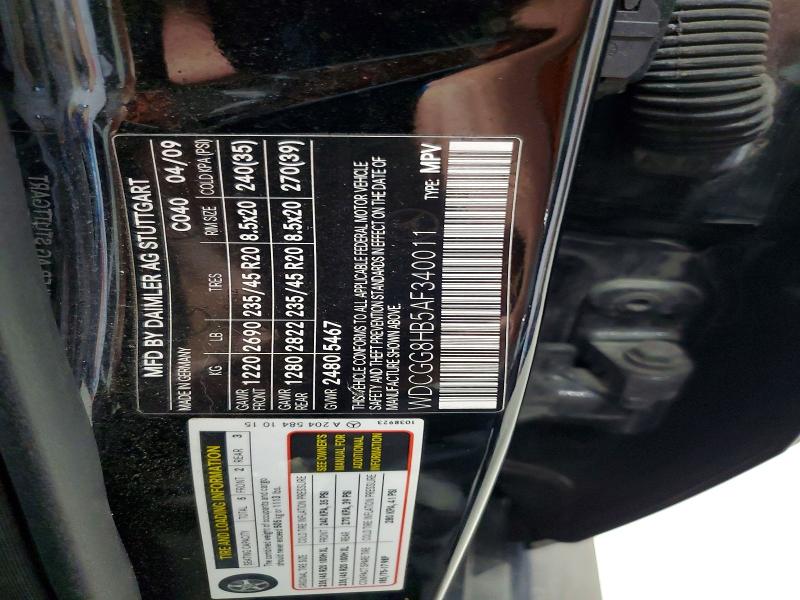 Продажа на аукционе авто 2010 Mercedes-benz Glk, vin: WDCGG8HB5AF340011, номер лота: 56336236