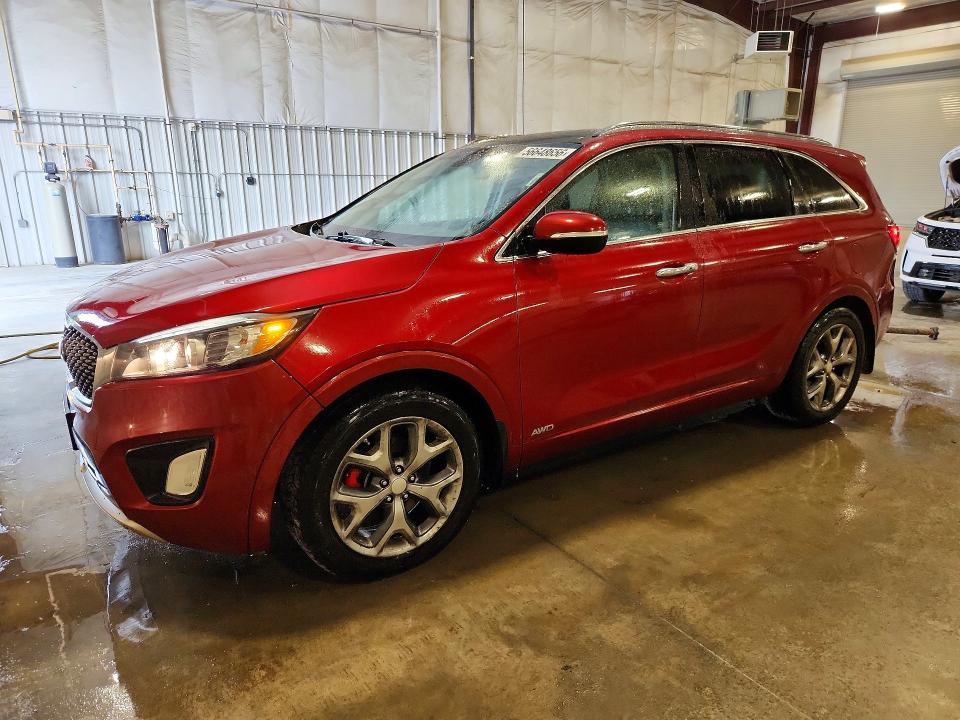 2016 Kia Sorento მანქანა იყიდება აუქციონზე, vin: 5XYPKDA56GG166523, აუქციონის ნომერი: 56648656