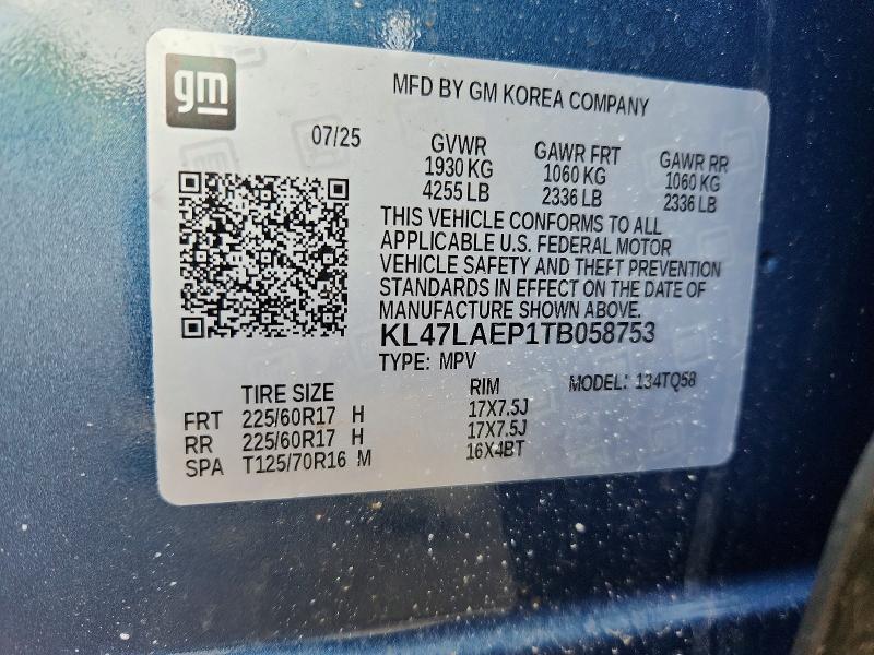 Продаж на аукціоні авто 2026 Buick Envista, vin: KL47LAEP1TB058753, номер лоту: 56602466