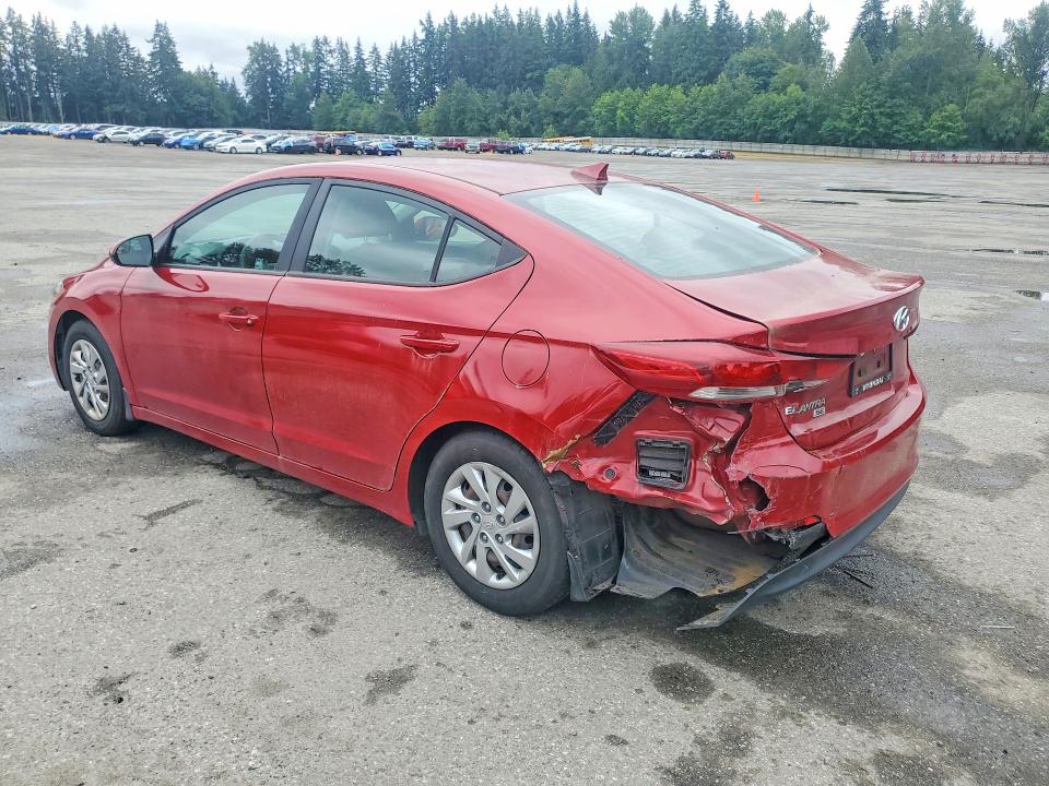 55805826 :رقم المزاد ، KMHD74LF9HU382713 vin ، 2017 Hyundai Elantra مزاد بيع