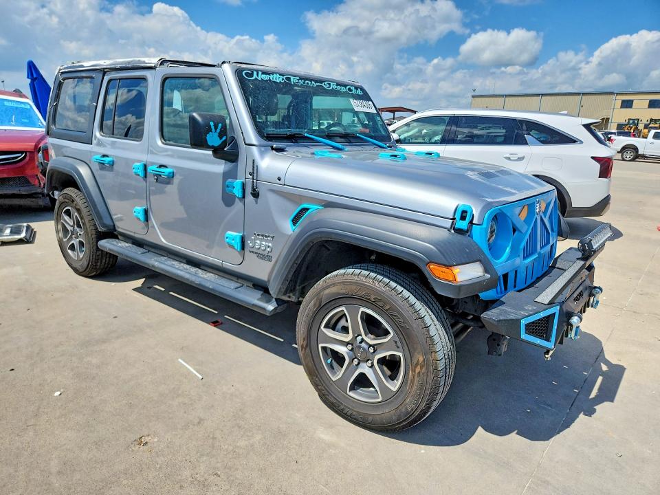 57384306 :رقم المزاد ، 1C4HJXDG3MW658866 vin ، 2021 Jeep Wrangler Unlimited مزاد بيع